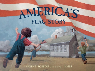 Book cover for America's Flag Story