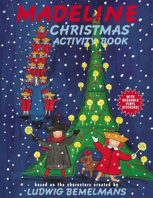 Book cover for Madeline Christmas Activity Book