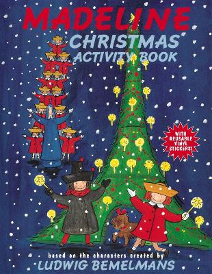 Book cover for Madeline Christmas Activity Book