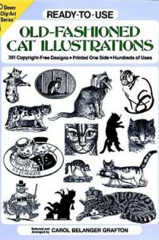 Cover of Ready-to-Use Old-Fashioned Cat Illustrations
