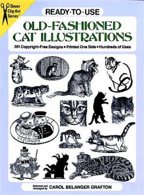 Book cover for Ready-to-Use Old-Fashioned Cat Illustrations