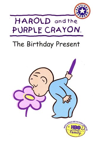 Book cover for Harold and the Purple Crayon: The Birthday Present