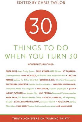 Book cover for Thirty Things to Do When You Turn Thirty