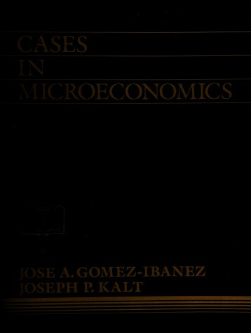 Book cover for Cases in Microeconomics