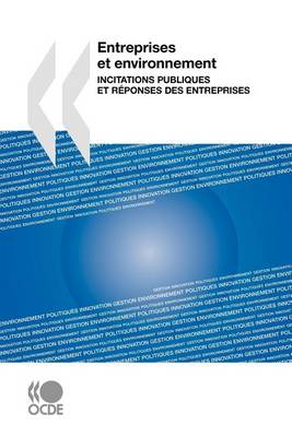 Book cover for Entreprises et environnement