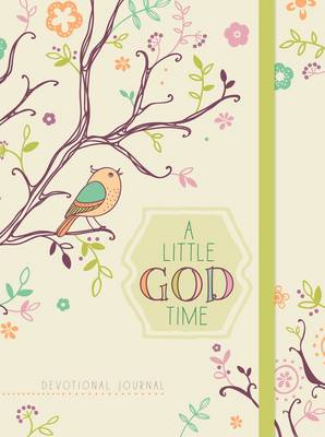 Book cover for Journal: A Little God Time Devotional Journal (Elastic Band Book Marker)