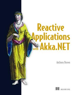 Book cover for Reactive Applications with Akka.NET