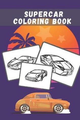 Cover of Supercar Coloring Book