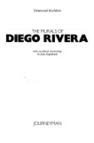 Cover of The Murals of Diego Rivera