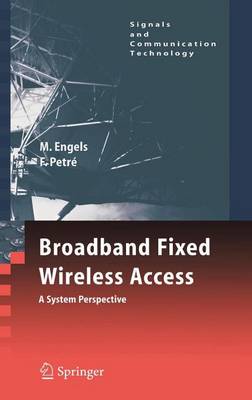 Book cover for Broadband Fixed Wireless Access: A System Perspective