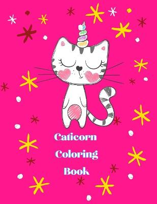 Book cover for Caticorn Coloring Book