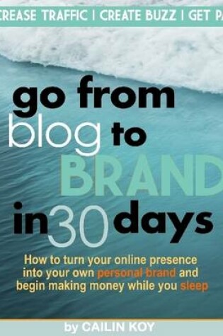 Cover of Go from Blog to Brand in 30 Days