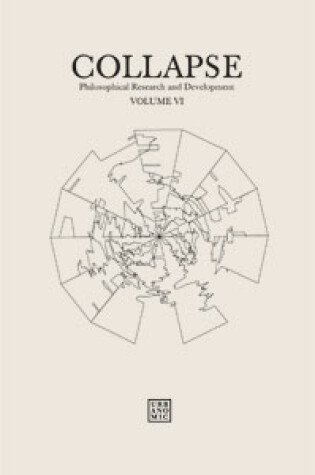 Cover of Collapse: Philosophical Research and Development