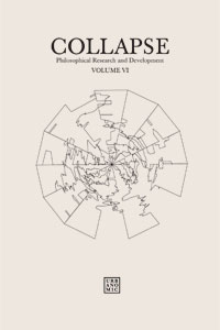 Cover of Collapse: Philosophical Research and Development
