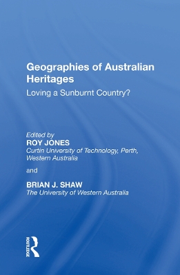 Book cover for Geographies of Australian Heritages