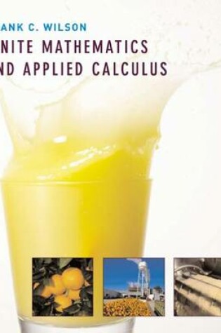 Cover of Finite Mathematics and Applied Calculus