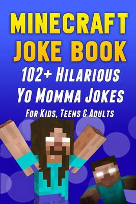 Book cover for Minecraft Joke Book