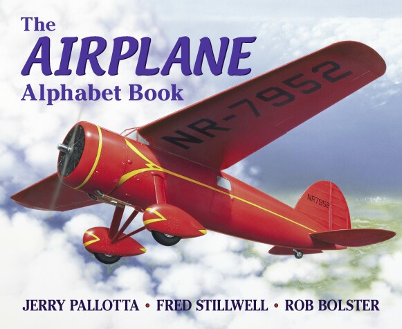 Book cover for The Airplane Alphabet Book