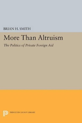 Cover of More Than Altruism