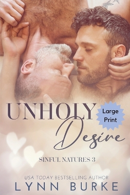 Book cover for Unholy Desire Large Print