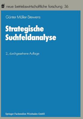 Book cover for Strategische Suchfeldanalyse
