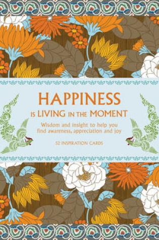 Cover of Happiness is Living in the Moment Deck