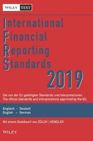 Cover of International Financial Reporting Standards (IFRS) 2019 13e – Deutsch–Englische Textausgabe der von der EU gebilligten Standards. English & German