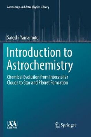 Cover of Introduction to Astrochemistry