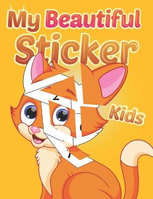 Book cover for My Beautiful Sticker Kids