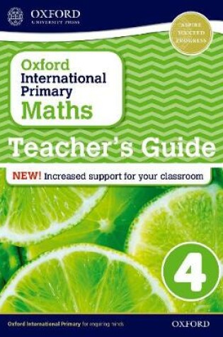 Cover of Oxford International Primary Maths: Stage 4: Teacher's Guide 4