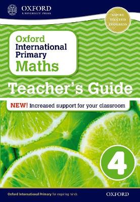 Book cover for Oxford International Primary Maths: Stage 4: Teacher's Guide 4