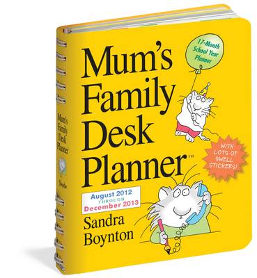 Book cover for Mum's Family Desk Planner 2013