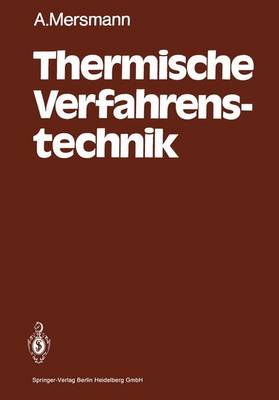 Cover of Thermische Verfahrenstechnik