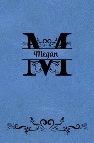 Cover of Split Letter Personalized Journal - Megan