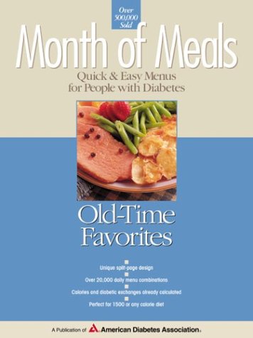 Book cover for Month Meals: Oldtime Favourites