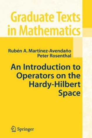 Cover of An Introduction to Operators on the Hardyhilbert Space