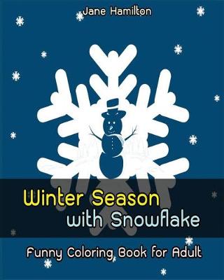 Book cover for Winter Season with Snowflake