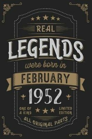 Cover of Real Legendes were born in February 1952