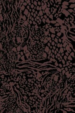 Cover of Leopard Tiger Print Notebook
