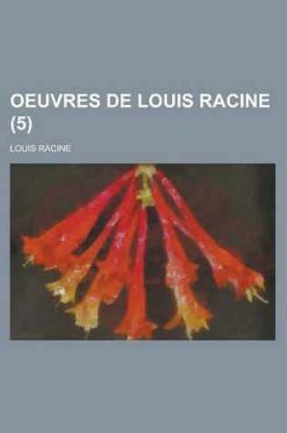 Cover of Oeuvres de Louis Racine (5)