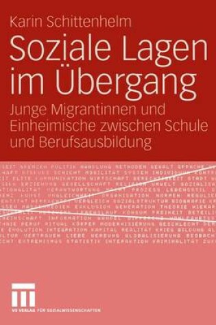 Cover of Soziale Lagen im Übergang