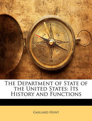 Book cover for The Department of State of the United States