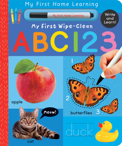 Book cover for My First Wipe-Clean ABC 123