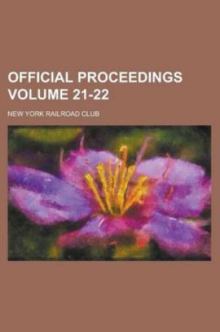 Cover of Official Proceedings Volume 21-22