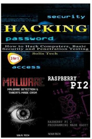 Cover of Hacking + Malware + Raspberry Pi 2