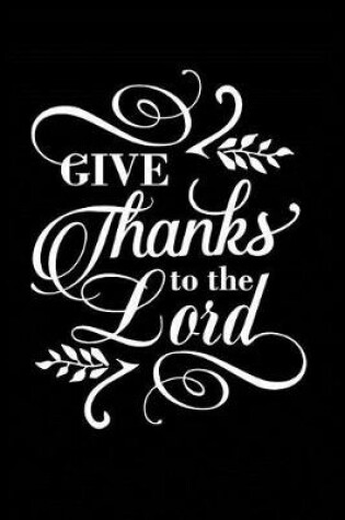 Cover of Give Thanks to the Lord