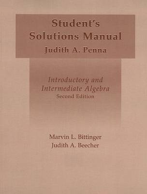 Book cover for Student's Solutions Manual