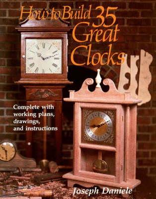 Book cover for How to Build 35 Great Clocks