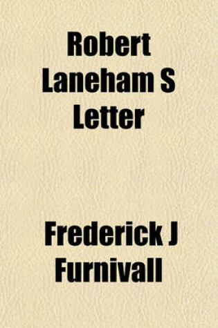 Cover of Robert Laneham S Letter
