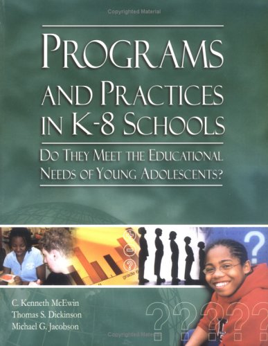 Book cover for Programs and Practices in K-8 Schools